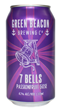 Green Beacon Brewing 7 Bells Passionfruit Sour 4.2% 375ml
